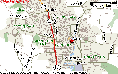 Napa Valley Maps